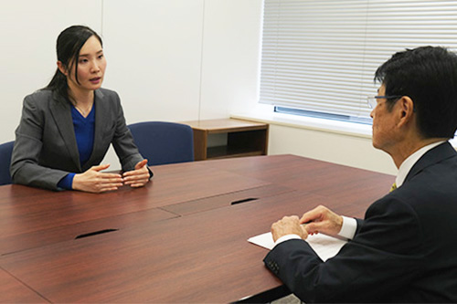 田中智子先生と堤康行さんのインタビュー