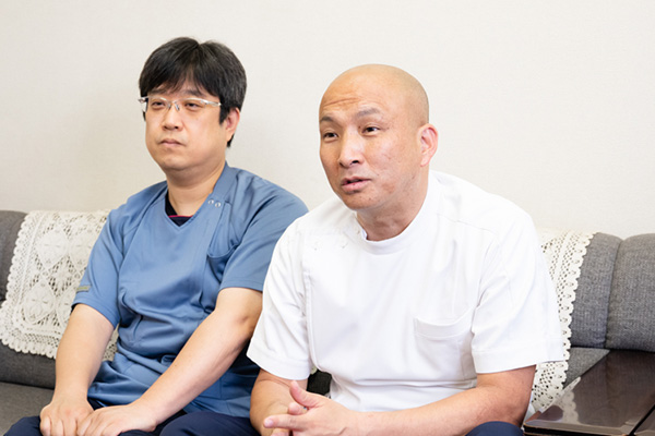 西原先生と山本さん