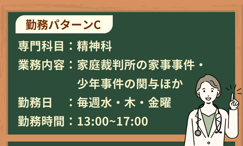 勤務パターンC